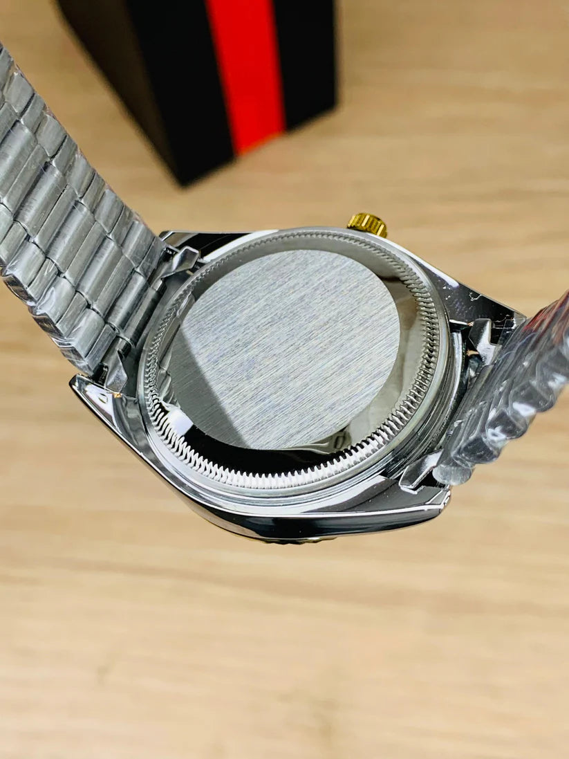 Rolx Datejust Two-Tone With Blue Dial