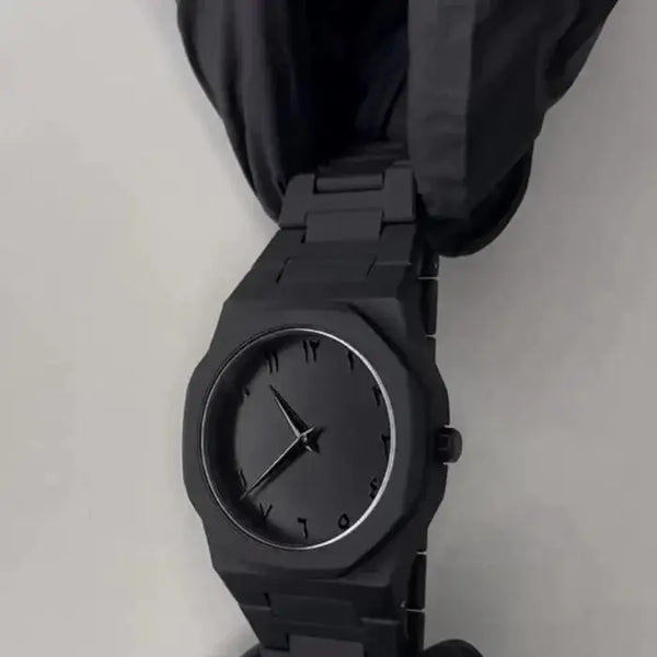 Black Aura With Stainless Steel Strap image 3