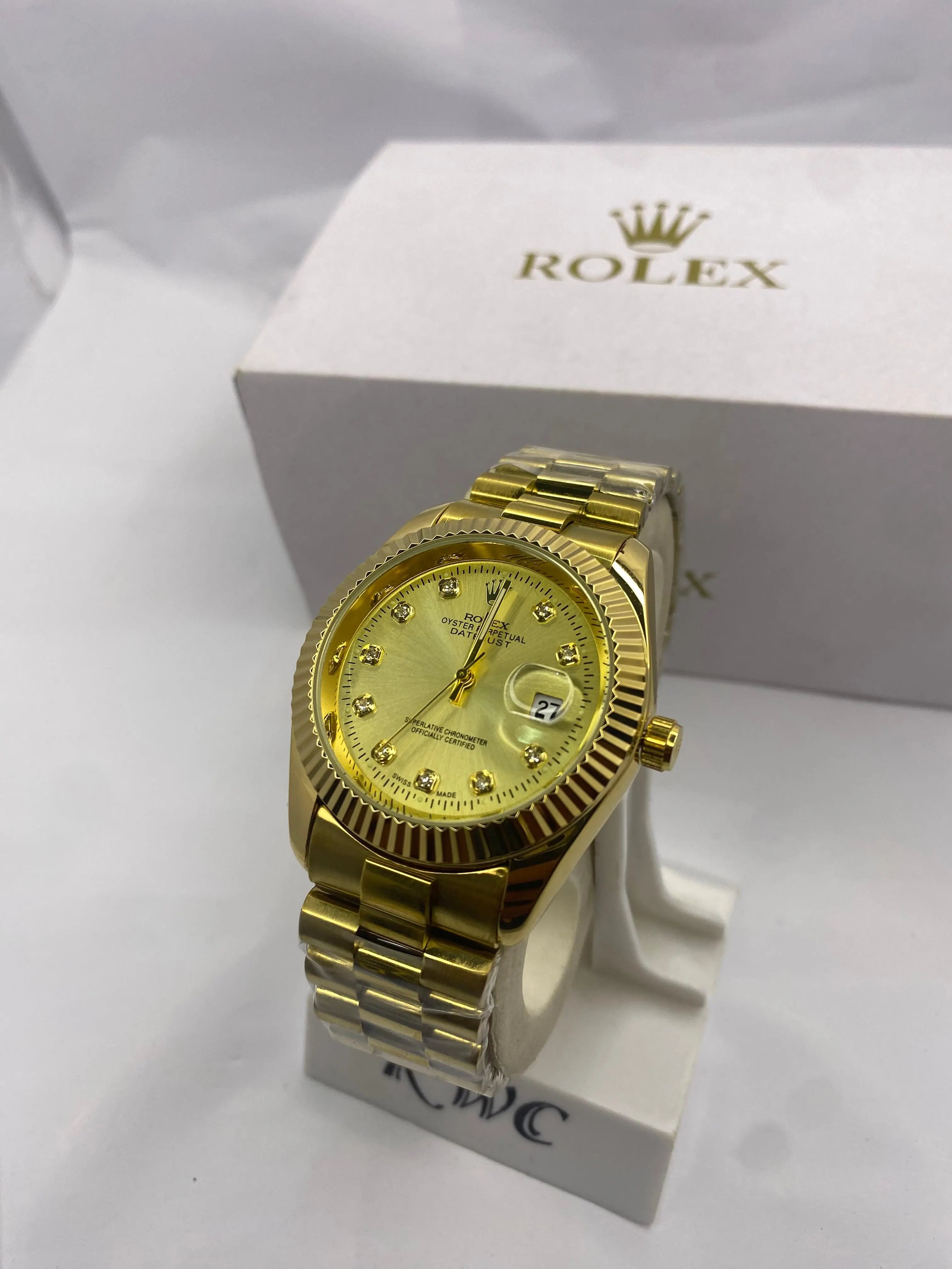 Rolx Full Golden Datejust Auretimes