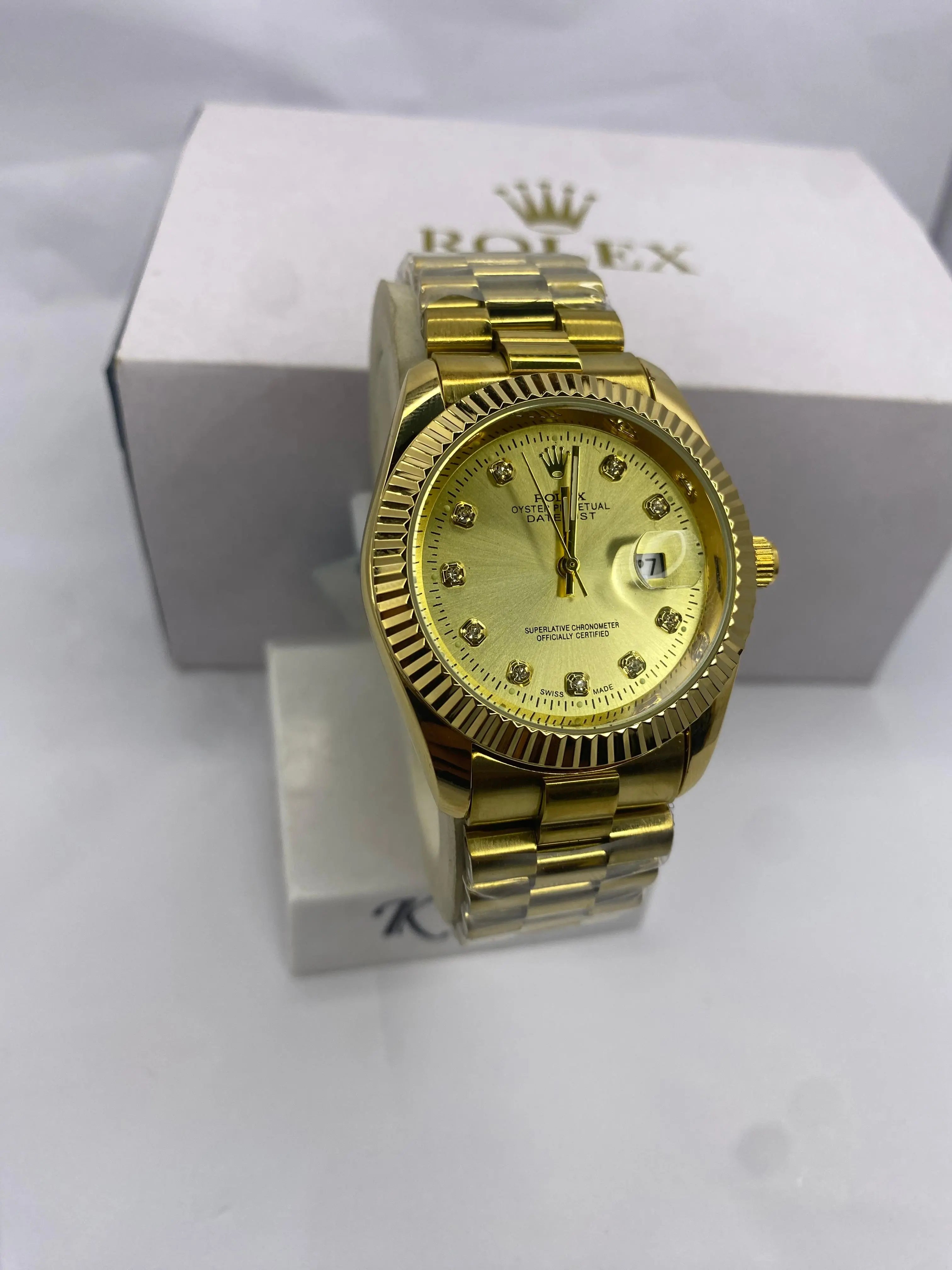 Rolx Full Golden Datejust Auretimes