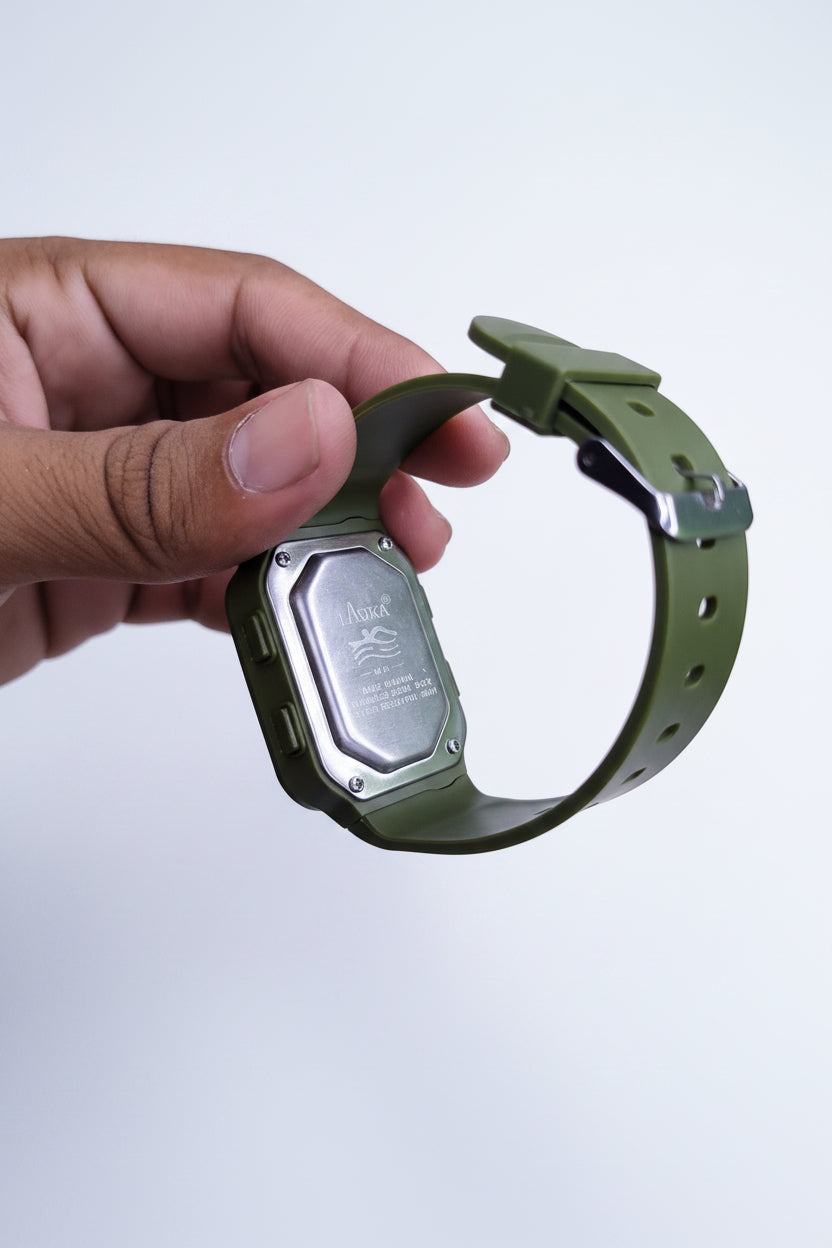 Lasika Square Digital Sports Watch Auretimes