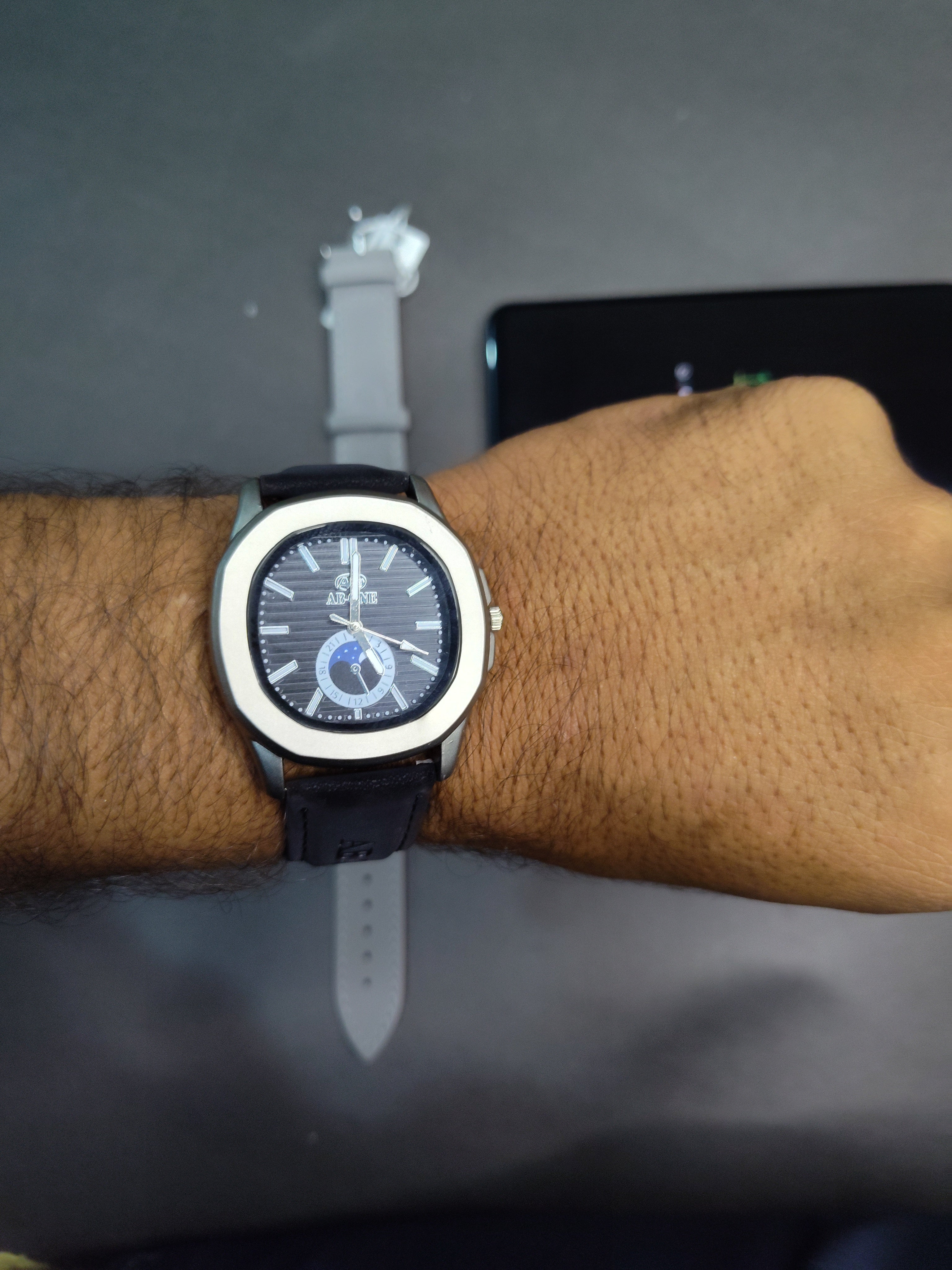 AB One Nautilus-Style Moonphase Watch Auretimes