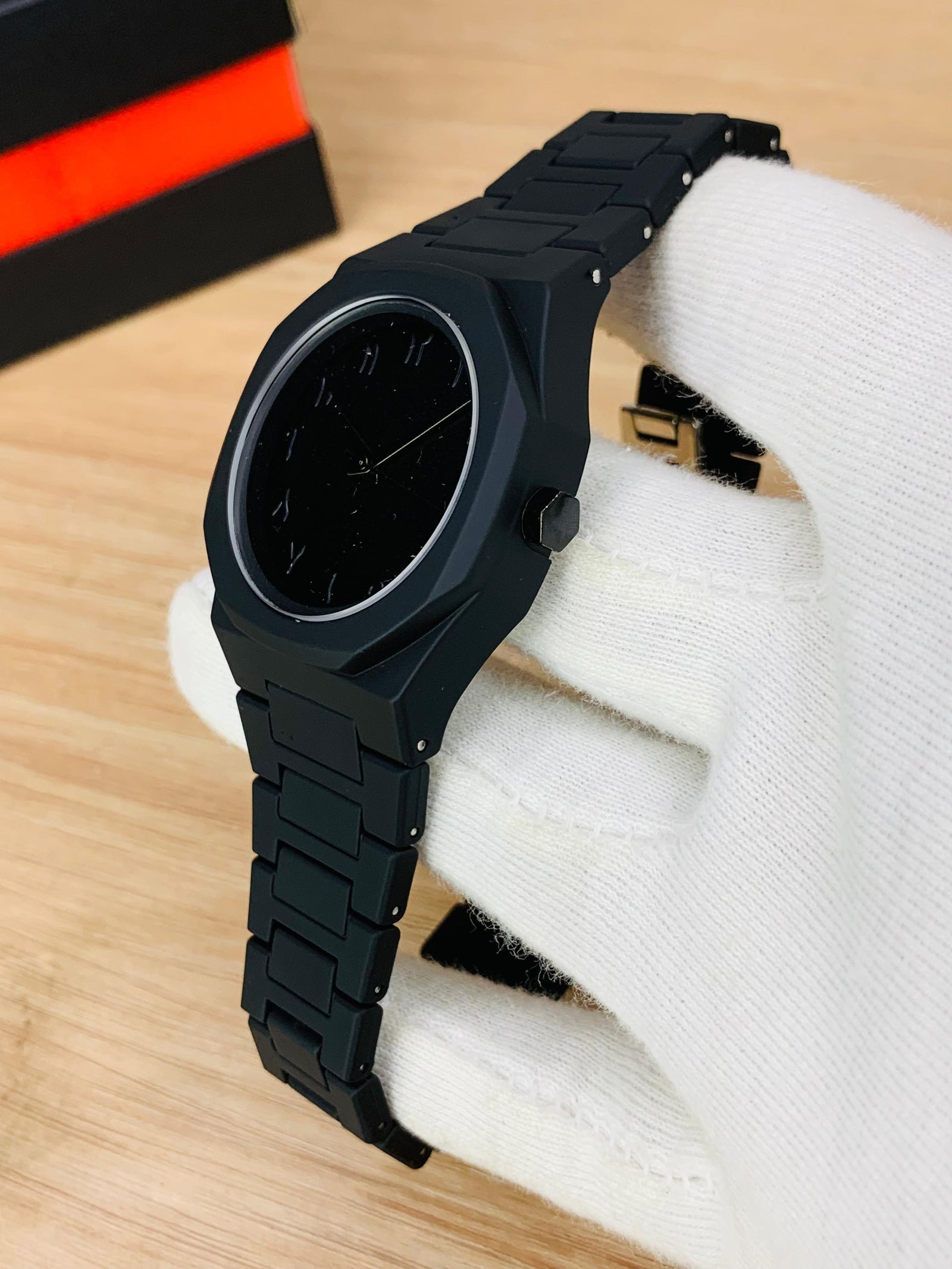 Black Aura Watch – Full Black Sport Edition | 45g Fibre Body Auretimes