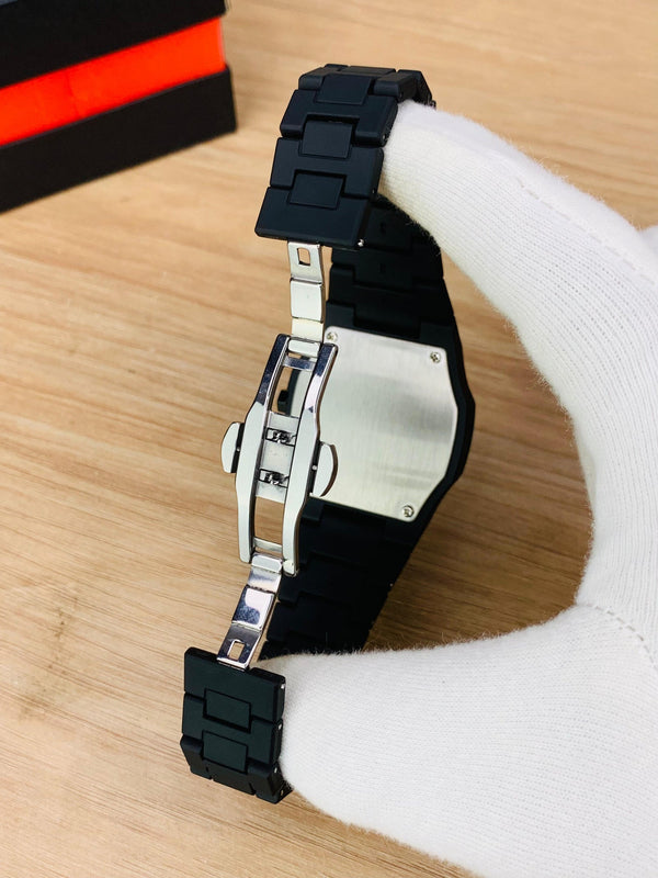 Black Aura Watch – Full Black Sport Edition | 45g Fibre Body image 4